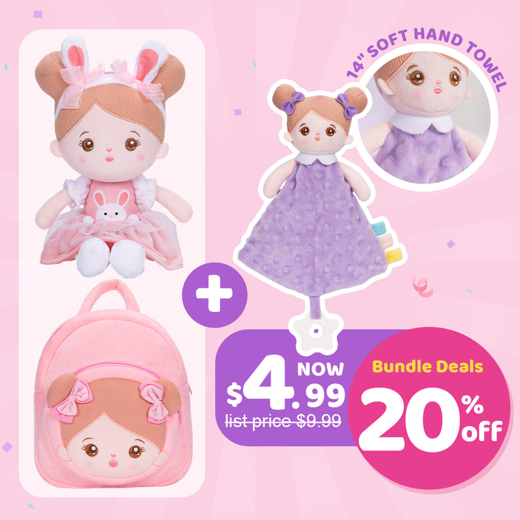 OUOZZZ® Doll and Backpack Deal Bundle