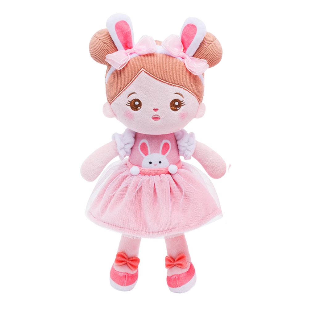 Personalized 12 Inch Girl Plush Doll