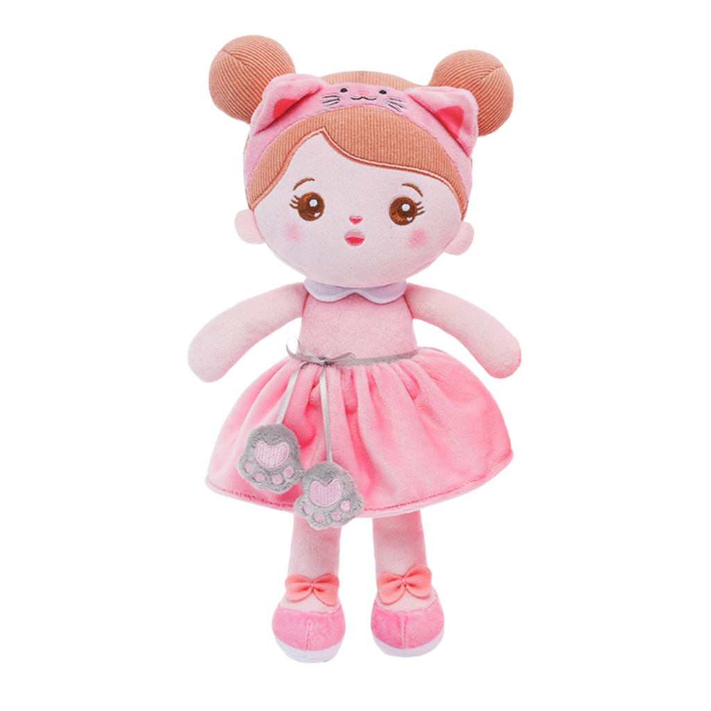 Personalized 12 Inch Girl Plush Doll
