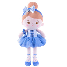 Load image into Gallery viewer, Personalized Ballerina Princess Plush Doll - Blue &amp; Pink