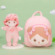 Load image into Gallery viewer, Personalized 10 Inch Plush Doll + Optional 13 Inch Doll or Backpack