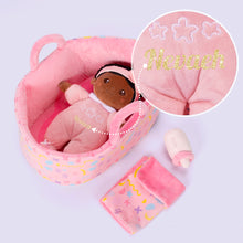 Load image into Gallery viewer, Personalized 10 Inch Plush Doll + Optional 13 Inch Doll or Backpack