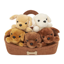 Load image into Gallery viewer, Golden Retriever Puppy Plush Toy Set