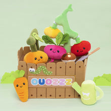 Load image into Gallery viewer, Personalized Baby&#39;s First Vegetable Garden Plush Playset