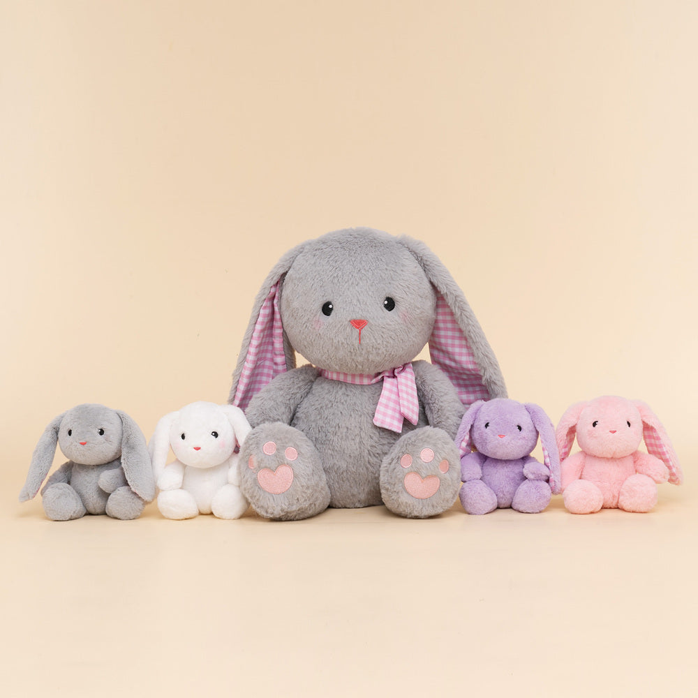 Rabbit Stuffed Animal with 4 Babies Bunny Inside