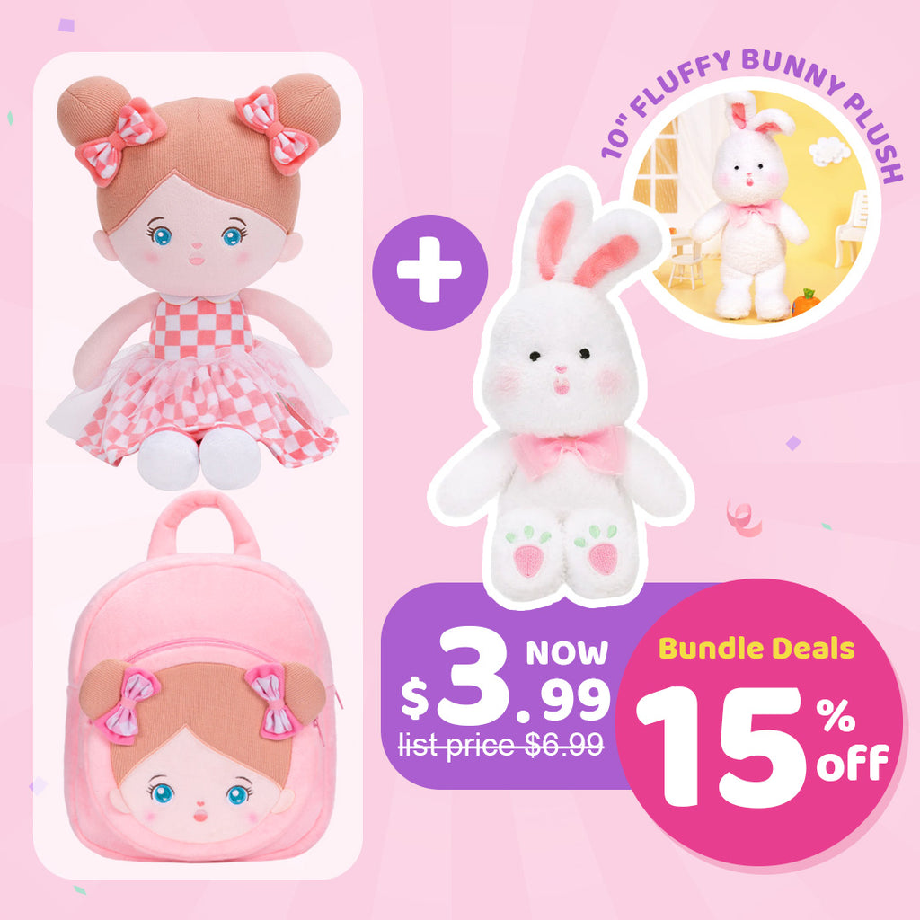 OUOZZZ® Doll and Backpack Deal Bundle