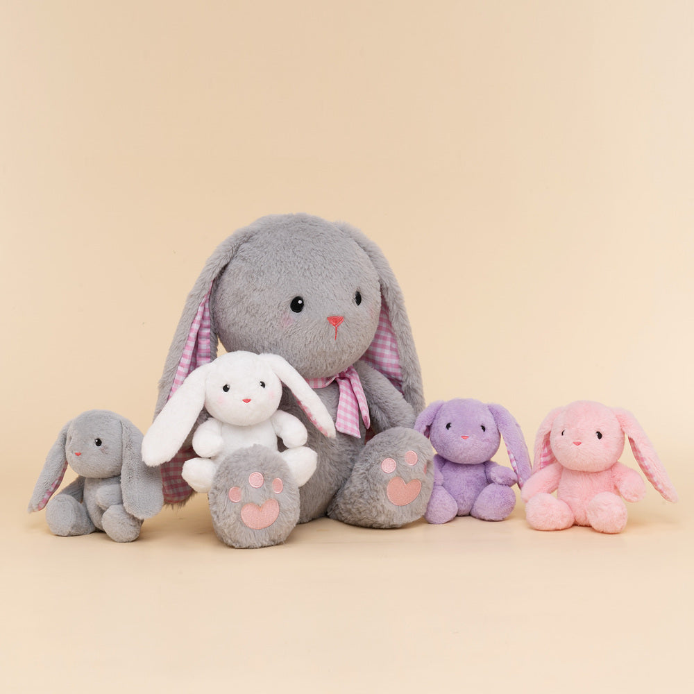 11" Rabbit Stuffed Animal with 4 Babies Bunny Inside