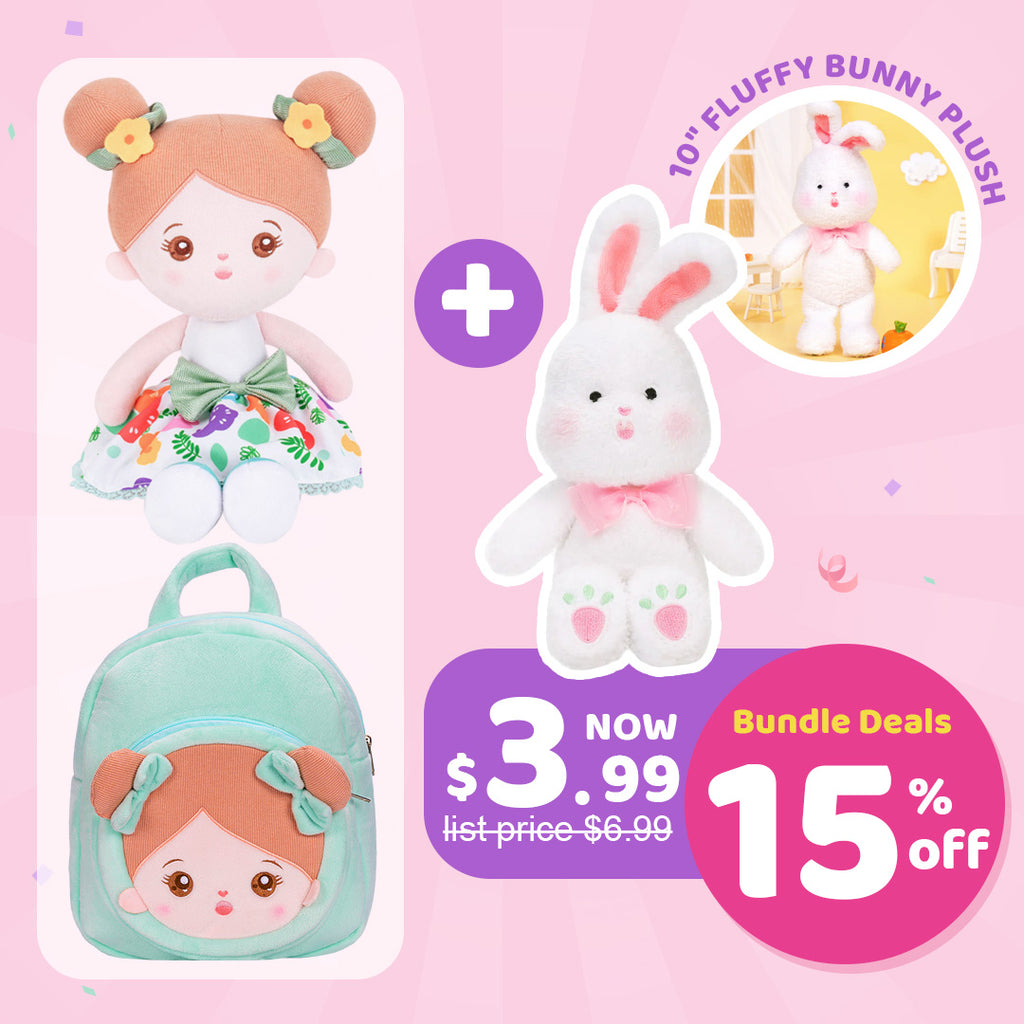 OUOZZZ® Doll and Backpack Deal Bundle