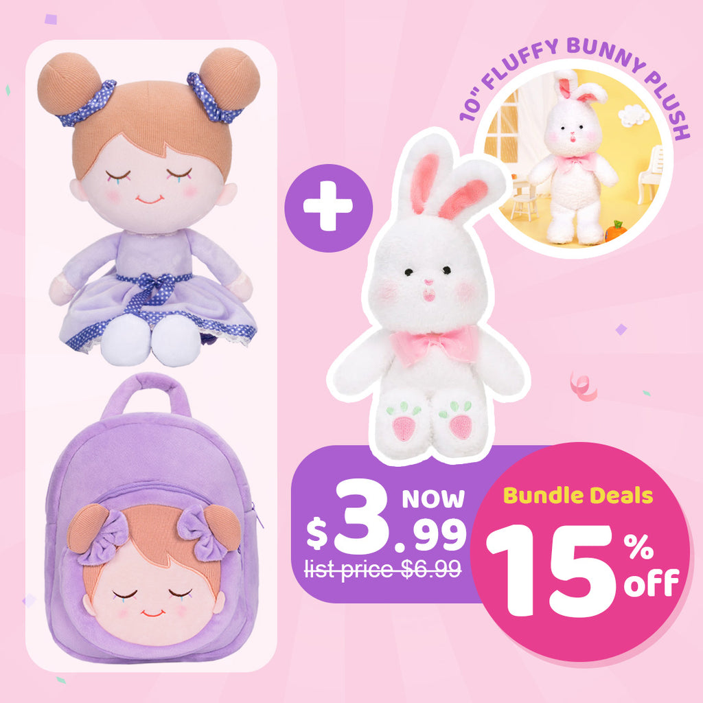 OUOZZZ® Doll and Backpack Deal Bundle