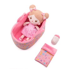 Load image into Gallery viewer, Personalized 13 Inch Doll and Bassinet Accessories