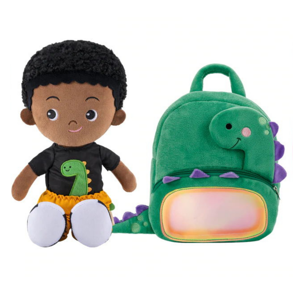 OUOZZZ Personalized Doll + Backpack Bundle