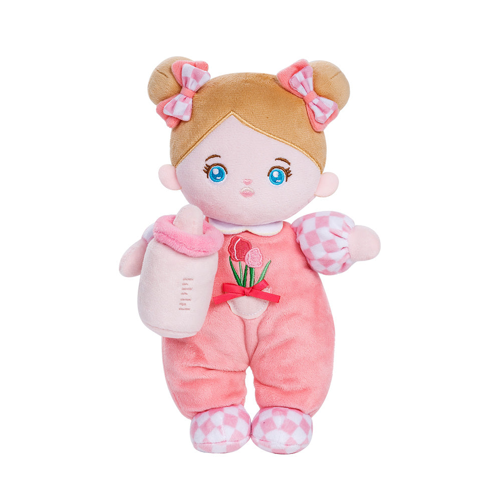 Personalized Blue Eyes Plush Baby Doll