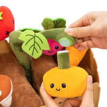 Load image into Gallery viewer, Personalized Baby&#39;s First Vegetable Garden Plush Playset