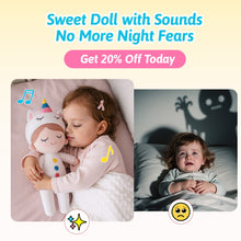 Load image into Gallery viewer, Sleeping Cuddle Baby Doll with Soothing Sounds