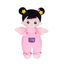 Load image into Gallery viewer, Personalized Black Hair Mini Plush Baby Girl Doll