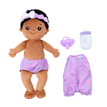 Load image into Gallery viewer, Personalized 13 Inch Doll and Bassinet Accessories