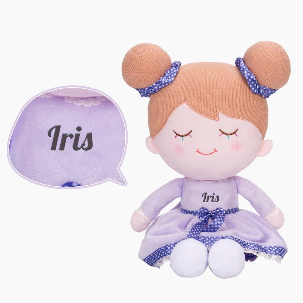 Personalized 13 Inch Doll and Bassinet Accessories