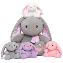 Load image into Gallery viewer, Plush Stuffed Animal Mommy with 4 Babies - 8 Themes