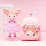 Personalized Sweet Pink Doll and Pink Backpack