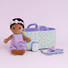 Load image into Gallery viewer, Personalized 13 Inch Doll and Bassinet Accessories