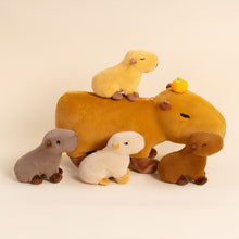 Load image into Gallery viewer, Plush Stuffed Animal Mommy with 4 Babies - 8 Themes