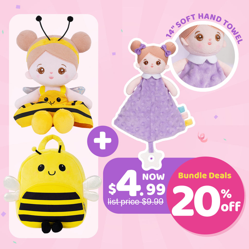 OUOZZZ® Doll and Backpack Deal Bundle