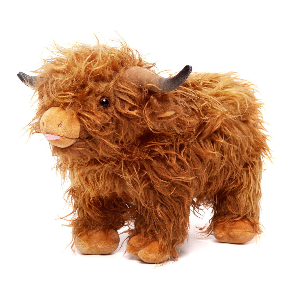 Scottish Highland Cow Cattle Stuffed Animal with 4 Babies Inside