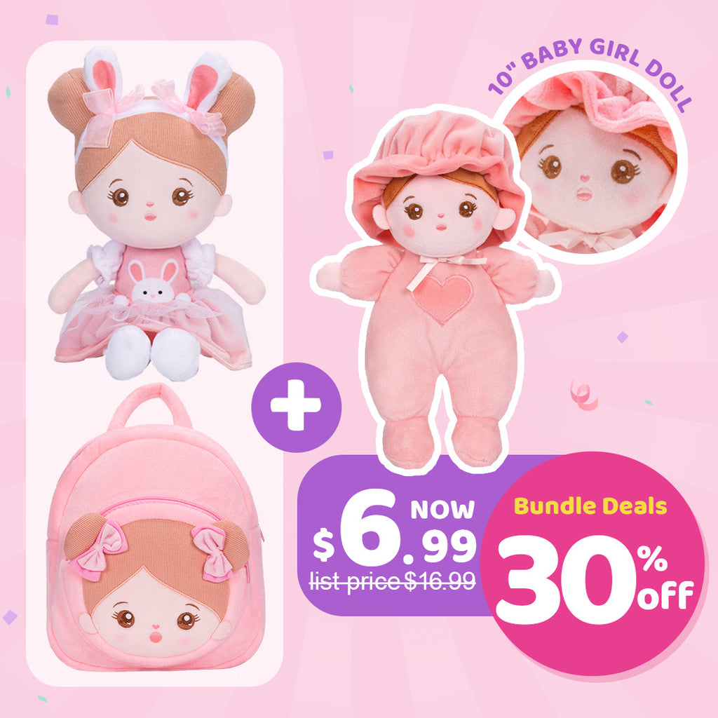 OUOZZZ® Doll and Backpack Deal Bundle