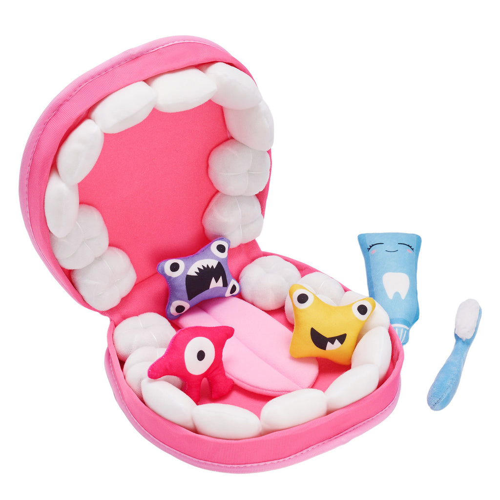 Children Dental Health Enlightenment Toothbrushing Plush Toy Kit