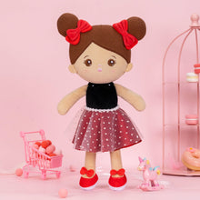 Load image into Gallery viewer, Personalized Deep Skin Abby Girl Plush Doll