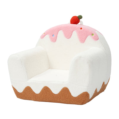 Kids Sofa Comfy Foam Filled Couch -Ice Cream Theme, U.S. Local Delivery