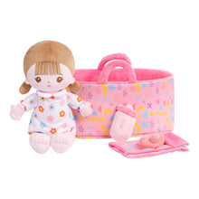 Load image into Gallery viewer, Personalized Dress-up Plush Baby Girl Doll Gift Set