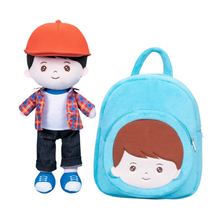 Load image into Gallery viewer, OUOZZZ Personalized Doll + Backpack Bundle