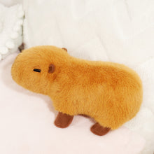 Load image into Gallery viewer, Soft Fur Capybara Plush Stuffed Animal Toy 8.5 Inch