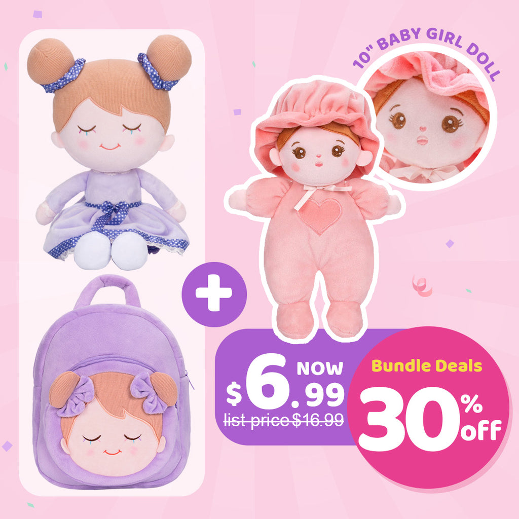 OUOZZZ® Doll and Backpack Deal Bundle