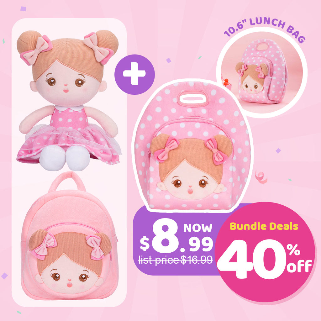 OUOZZZ® Doll and Backpack Deal Bundle