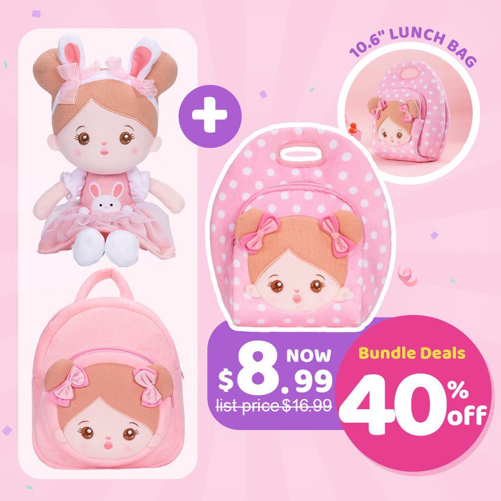 OUOZZZ® Doll and Backpack Deal Bundle