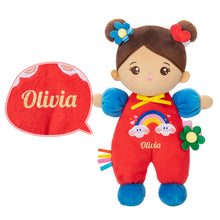 Load image into Gallery viewer, Personalized 10 Inch Plush Baby Girl Doll