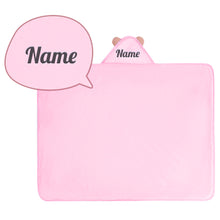 Load image into Gallery viewer, Personalized Baby Hooded Blanket 39 * 35 Inch - 4 Types