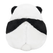 Load image into Gallery viewer, Plush Stuffed Panda Mommy with 3 Babies in Bamboo Bag Set