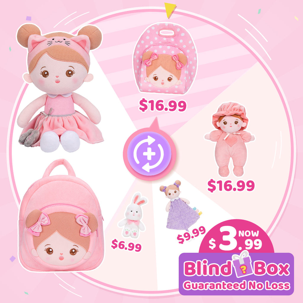 OUOZZZ® Doll and Backpack Deal Bundle