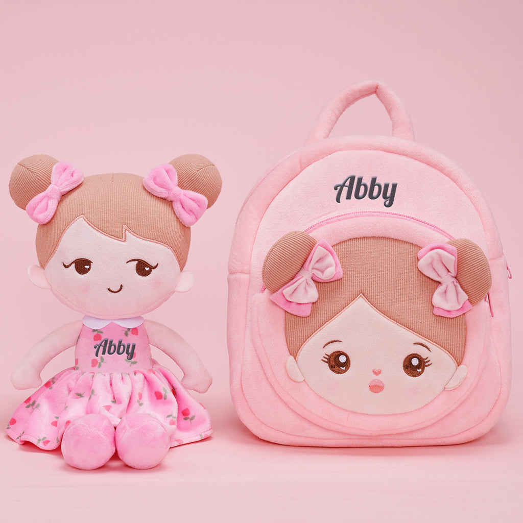 Personalized Baby Doll + Backpack Combo Gift Set