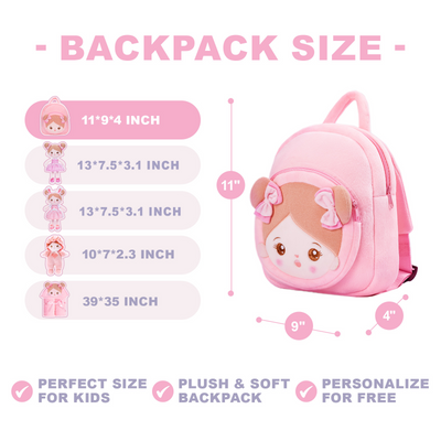 Personalized Doll + Backpack