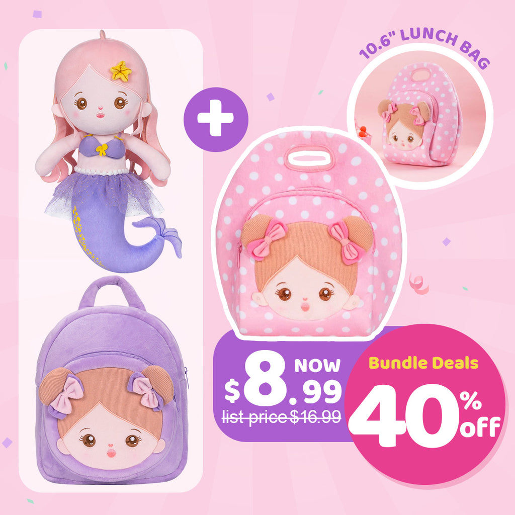 OUOZZZ® Doll and Backpack Deal Bundle