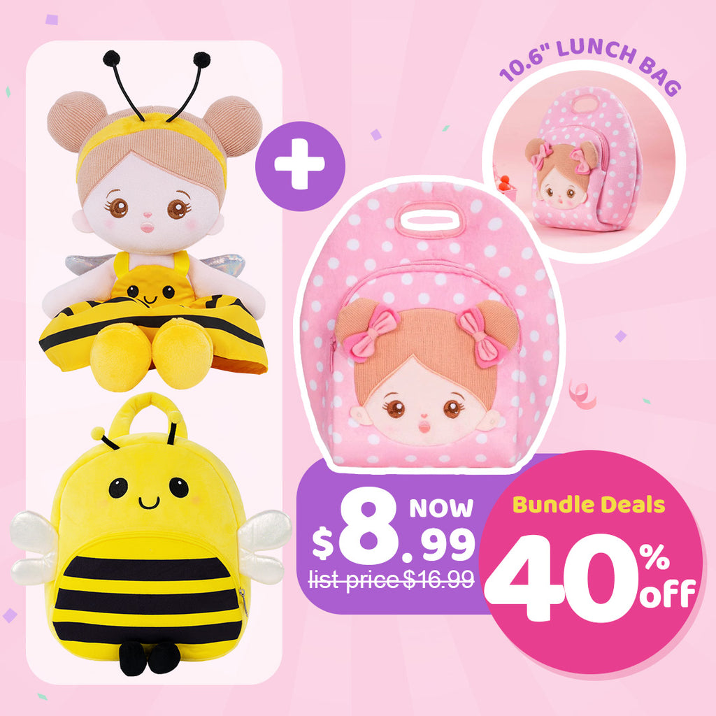 OUOZZZ® Doll and Backpack Deal Bundle