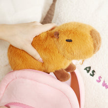 Load image into Gallery viewer, Soft Fur Capybara Plush Stuffed Animal Toy 8.5 Inch