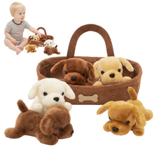 Load image into Gallery viewer, Golden Retriever Puppy Plush Toy Set