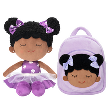 Load image into Gallery viewer, OUOZZZ Personalized Doll + Backpack Bundle