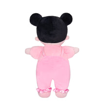 Load image into Gallery viewer, Personalized Black Hair Mini Plush Baby Girl Doll