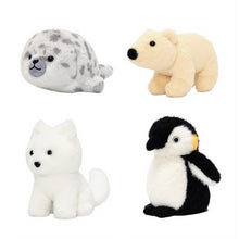 Load image into Gallery viewer, Igloo with 4 Animals Plush Toy Set